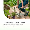 Садовая скамейка с мягким сидением СКМ2