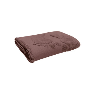 Полотенце махр.жаккард НОЖКИ 50*70 пл. 650 гр/м2. (цв.10600)