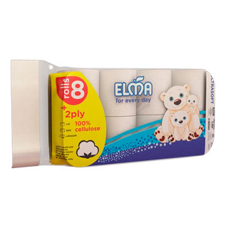 Туалетная бумага Elma EURO PACK 8 шт