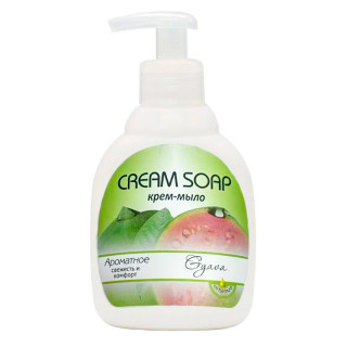 Крем-мыло ароматное с дозатором "AROMIKA" 200 мл. (Guava)