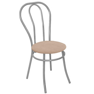Стул Моцарт цв.каркас (Кожзам АОД/ГОБ.Stock) BINGO BEIGE бежевый