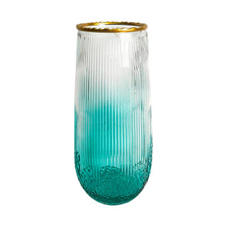 ваза стеклянная 24 см ZD-6056