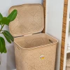 Корзина для белья с крышкой (60л)