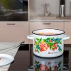 Кастрюля эмал цил Конфитюр 7,0л ТМ Appetite
