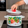 Кастрюля эмал цил Конфитюр 1,5л ТМ Appetite