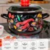 Кастрюля эмал сфер Лобстер 5,5л ТМ Appetite