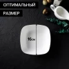 Тарелка "Квадро" глубокая (белый)