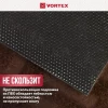 Коврик придверный,"COMFORT"  40*60 см,  "Ключ под ковриком"коричневый VORTEX/20