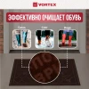 Коврик придверный,"COMFORT"  40*60 см,  "Ключ под ковриком"коричневый VORTEX/20