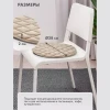 Мягкий элемент на стулья (D-380, стёганый, бежевый)