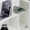 Стол компьютерный "СТК 5" Белый текстурный МР