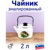 Чайник 2,0 л (Артикул: С-2710П2/4Рч, "Грибная поляна")
