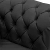 Диван Оксфорд (3 кзам PU/гоб.stock) черный