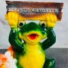 Изделие из гипса "Лягушка "Добро Пожаловать" арт.206