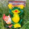 Изделие из гипса "Лягушка "Добро Пожаловать" арт.206