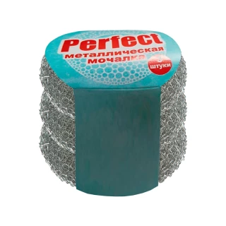 Мочалка металлическая для посуды PERFECT