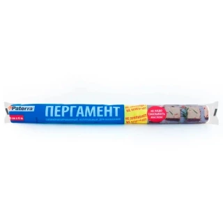 Пергамент силиконизированный для выпекания, белый, 38 см х 6 м, PATERRA