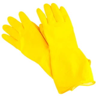 Перчатки латексные желтые М 37g
