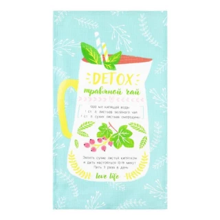 Полотенце Доляна "Detox" 35х60 см