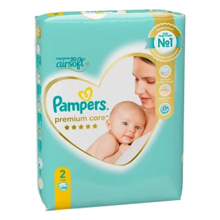 Подгузники "PAMPERS" Premium Care Mini (4-8 кг) 66 шт