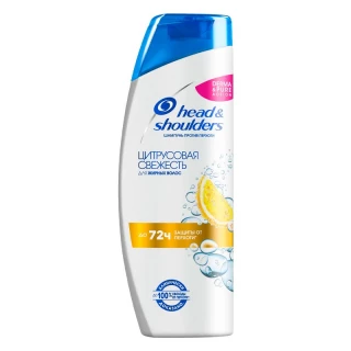 Шампунь против перхоти "Head & Shoulders" Цитрусовая свежесть 400 мл
